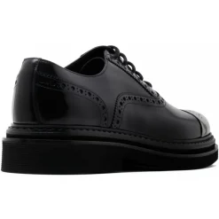 Dolce & Gabbana Dolce & Gabbana - Black Francesina Derby Shoes - Dolce & Gabbana Exclusive Luxury Collection - Avvenice^ Shoes