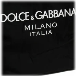 Dolce & Gabbana Dolce & Gabbana - Black Shopping Tote Bag - Dolce & Gabbana Exclusive Luxury Collection - Avvenice