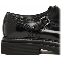 Dolce & Gabbana Dolce & Gabbana - Black Monk Shoes - Dolce & Gabbana Exclusive Luxury Collection - Avvenice