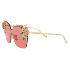 Dolce & Gabbana Eyewear Dolce & Gabbana - Blooming Sunglasses - Red Gold - Dolce & Gabbana Eyewear - Avvenice^ Sunglasses & Eyewear