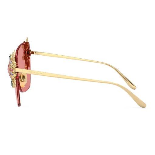 Dolce & Gabbana Eyewear Dolce & Gabbana - Blooming Sunglasses - Red Gold - Dolce & Gabbana Eyewear - Avvenice^ Sunglasses & Eyewear