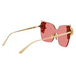 Dolce & Gabbana Eyewear Dolce & Gabbana - Blooming Sunglasses - Red Gold - Dolce & Gabbana Eyewear - Avvenice^ Sunglasses & Eyewear