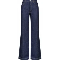 Dolce & Gabbana Dolce & Gabbana - Blue Denim Flare Jeans - Dolce & Gabbana Exclusive Luxury Collection - Avvenice^ Trousers
