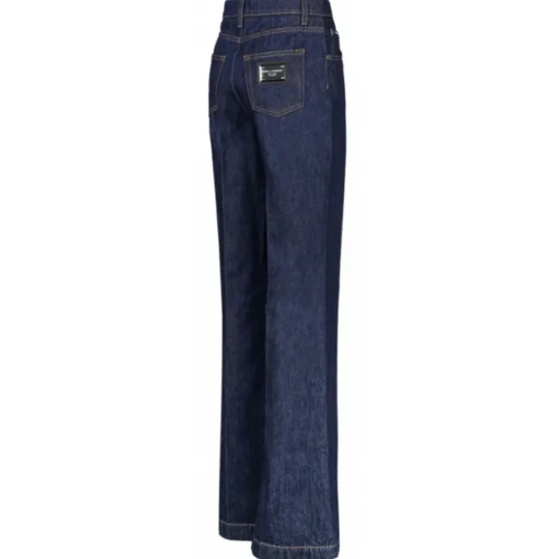 Dolce & Gabbana Dolce & Gabbana - Blue Denim Flare Jeans - Dolce & Gabbana Exclusive Luxury Collection - Avvenice^ Trousers
