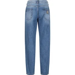 Dolce & Gabbana Dolce & Gabbana - Blue Mid Rise Jeans - Dolce & Gabbana Exclusive Luxury Collection - Avvenice