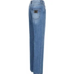 Dolce & Gabbana Dolce & Gabbana - Blue Mid Rise Jeans - Dolce & Gabbana Exclusive Luxury Collection - Avvenice