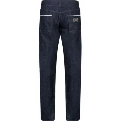 Dolce & Gabbana Dolce & Gabbana - Blue Selvedge Denim Jeans - Dolce & Gabbana Exclusive Luxury Collection - Avvenice