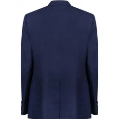Dolce & Gabbana Dolce & Gabbana - Blue Wool Double-Breasted Blazer - Dolce & Gabbana Exclusive Luxury Collection - Avvenice^ Jackets