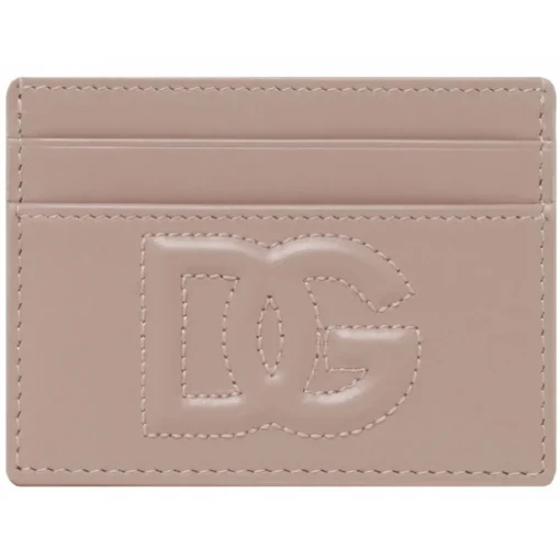 Dolce & Gabbana Dolce & Gabbana - Blush Logo Card Holder - Dolce & Gabbana Exclusive Luxury Collection - Avvenice^ Wallets