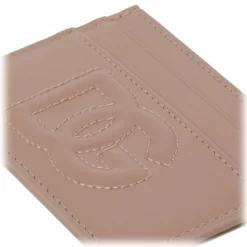 Dolce & Gabbana Dolce & Gabbana - Blush Logo Card Holder - Dolce & Gabbana Exclusive Luxury Collection - Avvenice^ Wallets