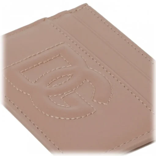 Dolce & Gabbana Dolce & Gabbana - Blush Logo Card Holder - Dolce & Gabbana Exclusive Luxury Collection - Avvenice^ Wallets
