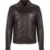 Dolce & Gabbana Dolce & Gabbana - Brown Leather Jacket - Dolce & Gabbana Exclusive Luxury Collection - Avvenice^ Jackets