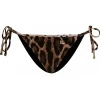 Dolce & Gabbana Dolce & Gabbana - Brown Brazilian Bikini Bottoms - Dolce & Gabbana Exclusive Luxury Collection - Avvenice^ Swimwear