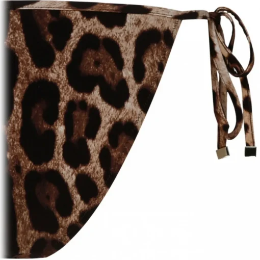 Dolce & Gabbana Dolce & Gabbana - Brown Brazilian Bikini Bottoms - Dolce & Gabbana Exclusive Luxury Collection - Avvenice^ Swimwear
