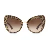 Dolce & Gabbana Eyewear Dolce & Gabbana - Butterfly Sunglasses in Acetate - Leo Stamp - Dolce & Gabbana Eyewear - Avvenice
