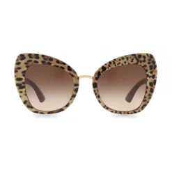 Dolce & Gabbana Eyewear Dolce & Gabbana - Butterfly Sunglasses in Acetate - Leo Stamp - Dolce & Gabbana Eyewear - Avvenice
