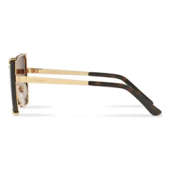 Dolce & Gabbana Eyewear Dolce & Gabbana - Butterfly Sunglasses with Faceted Details - Gold & Havana - Dolce & Gabbana Eyewear - Avvenice^ Sunglasses & Eyewear