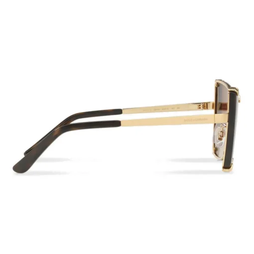 Dolce & Gabbana Eyewear Dolce & Gabbana - Butterfly Sunglasses with Faceted Details - Gold & Havana - Dolce & Gabbana Eyewear - Avvenice^ Sunglasses & Eyewear