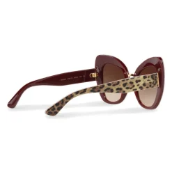 Dolce & Gabbana Eyewear Dolce & Gabbana - Butterfly Sunglasses in Acetate - Leo Stamp - Dolce & Gabbana Eyewear - Avvenice