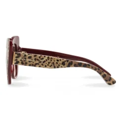 Dolce & Gabbana Eyewear Dolce & Gabbana - Butterfly Sunglasses in Acetate - Leo Stamp - Dolce & Gabbana Eyewear - Avvenice