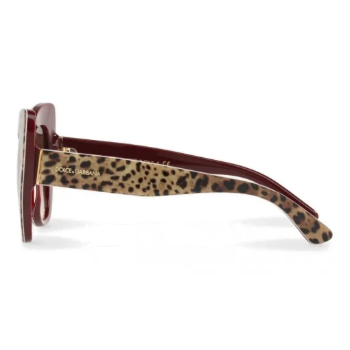 Dolce & Gabbana Eyewear Dolce & Gabbana - Butterfly Sunglasses in Acetate - Leo Stamp - Dolce & Gabbana Eyewear - Avvenice