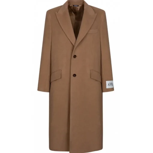 Dolce & Gabbana Dolce & Gabbana - Camel Wool Coat - Dolce & Gabbana Exclusive Luxury Collection - Avvenice^ Jackets