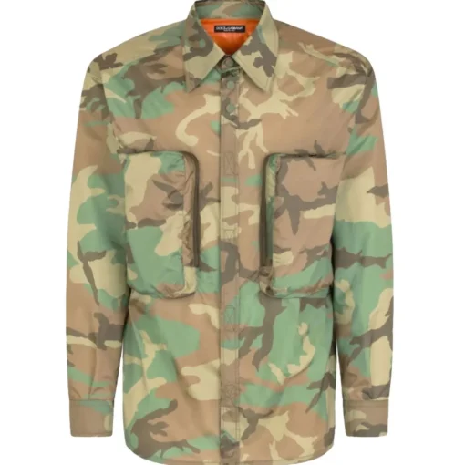 Dolce & Gabbana Dolce & Gabbana - Camouflage Print Shirt - Dolce & Gabbana Exclusive Luxury Collection - Avvenice^ Shirts