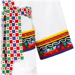 Dolce & Gabbana Dolce & Gabbana - Carretto Sciliano Printed Trim Bathrobe - Dolce & Gabbana Exclusive Luxury Collection - Avvenice^ Accessories