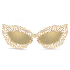 Dolce & Gabbana Eyewear Dolce & Gabbana - Cat Eye Sunglasses Filigree - Gold - Dolce & Gabbana Eyewear - Avvenice^ Sunglasses & Eyewear