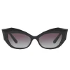 Dolce & Gabbana Eyewear Dolce & Gabbana - Cat Eye Sunglasses Stones & Logo Plaque - Black - Dolce & Gabbana Eyewear - Avvenice^ Sunglasses & Eyewear