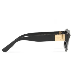 Dolce & Gabbana Eyewear Dolce & Gabbana - Cat Eye Sunglasses Stones & Logo Plaque - Black - Dolce & Gabbana Eyewear - Avvenice^ Sunglasses & Eyewear