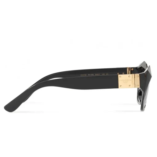 Dolce & Gabbana Eyewear Dolce & Gabbana - Cat Eye Sunglasses Stones & Logo Plaque - Black - Dolce & Gabbana Eyewear - Avvenice^ Sunglasses & Eyewear