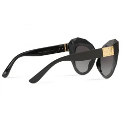Dolce & Gabbana Eyewear Dolce & Gabbana - Cat Eye Sunglasses Stones & Logo Plaque - Black High - Dolce & Gabbana Eyewear - Avvenice^ Sunglasses & Eyewear