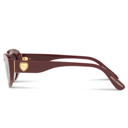 Dolce & Gabbana Eyewear Dolce & Gabbana - Cat Eye Devotion Sunglasses - Bordeaux - Dolce & Gabbana Eyewear - Avvenice^ Sunglasses & Eyewear