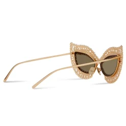 Dolce & Gabbana Eyewear Dolce & Gabbana - Cat Eye Sunglasses Filigree - Gold - Dolce & Gabbana Eyewear - Avvenice^ Sunglasses & Eyewear