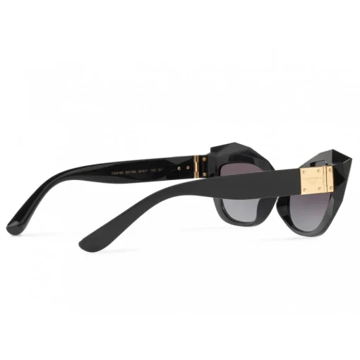 Dolce & Gabbana Eyewear Dolce & Gabbana - Cat Eye Sunglasses Stones & Logo Plaque - Black - Dolce & Gabbana Eyewear - Avvenice^ Sunglasses & Eyewear