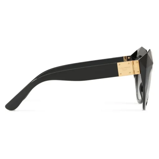 Dolce & Gabbana Eyewear Dolce & Gabbana - Cat Eye Sunglasses Stones & Logo Plaque - Black High - Dolce & Gabbana Eyewear - Avvenice^ Sunglasses & Eyewear