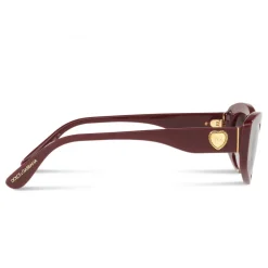 Dolce & Gabbana Eyewear Dolce & Gabbana - Cat Eye Devotion Sunglasses - Bordeaux - Dolce & Gabbana Eyewear - Avvenice^ Sunglasses & Eyewear