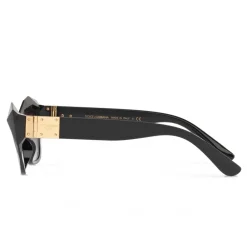 Dolce & Gabbana Eyewear Dolce & Gabbana - Cat Eye Sunglasses Stones & Logo Plaque - Black - Dolce & Gabbana Eyewear - Avvenice^ Sunglasses & Eyewear
