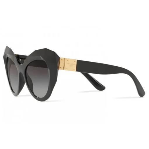 Dolce & Gabbana Eyewear Dolce & Gabbana - Cat Eye Sunglasses Stones & Logo Plaque - Black High - Dolce & Gabbana Eyewear - Avvenice^ Sunglasses & Eyewear