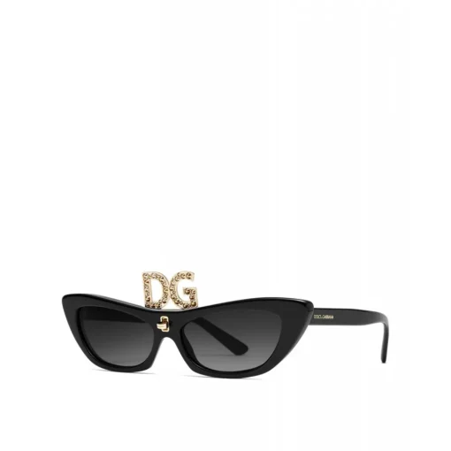 Dolce & Gabbana Eyewear Dolce & Gabbana - Cat Eye Sunglasses DG CIAO - Black - Dolce & Gabbana Eyewear - Avvenice