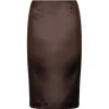 Dolce & Gabbana Dolce & Gabbana - Chesnutt Brown Pencil Skirt - Dolce & Gabbana Exclusive Luxury Collection - Avvenice^ Skirts