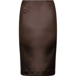 Dolce & Gabbana Dolce & Gabbana - Chesnutt Brown Pencil Skirt - Dolce & Gabbana Exclusive Luxury Collection - Avvenice^ Skirts
