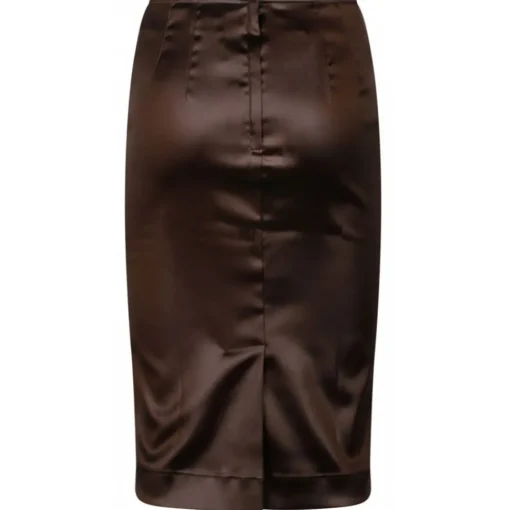 Dolce & Gabbana Dolce & Gabbana - Chesnutt Brown Pencil Skirt - Dolce & Gabbana Exclusive Luxury Collection - Avvenice^ Skirts