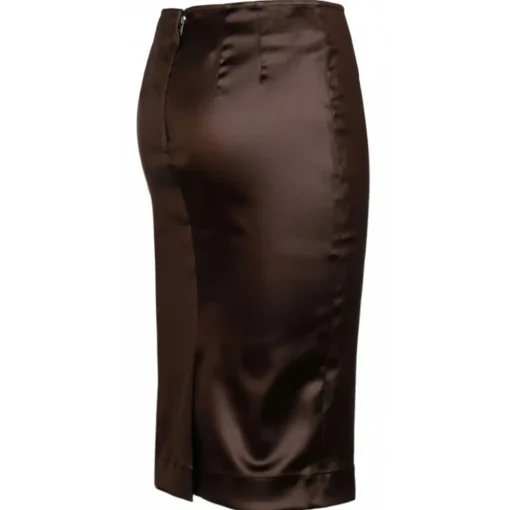 Dolce & Gabbana Dolce & Gabbana - Chesnutt Brown Pencil Skirt - Dolce & Gabbana Exclusive Luxury Collection - Avvenice^ Skirts