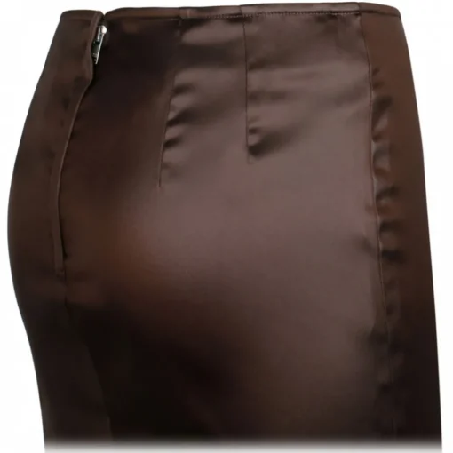 Dolce & Gabbana Dolce & Gabbana - Chesnutt Brown Pencil Skirt - Dolce & Gabbana Exclusive Luxury Collection - Avvenice^ Skirts