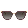 Dolce & Gabbana Eyewear Dolce & Gabbana - Classic Sunglasses Plaque Logo - Bordeaux - Dolce & Gabbana Eyewear - Avvenice^ Sunglasses & Eyewear