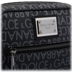 Dolce & Gabbana Dolce & Gabbana - Coated Jacquard Shoulder Bag - Dolce & Gabbana Exclusive Luxury Collection - Avvenice^ Bags