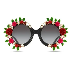 Dolce & Gabbana Eyewear Dolce & Gabbana - Crazy For Sicily Sunglasses - Black - Dolce & Gabbana Eyewear - Avvenice