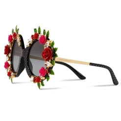 Dolce & Gabbana Eyewear Dolce & Gabbana - Crazy For Sicily Sunglasses - Black - Dolce & Gabbana Eyewear - Avvenice